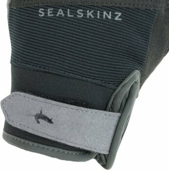 Rękawice kolarskie Sealskinz Waterproof All Weather MTB Glove Black/Grey M Rękawice kolarskie - 4