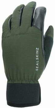 Bike-gloves Sealskinz Waterproof All Weather Hunting Glove Olive Green/Black S Bike-gloves - 4