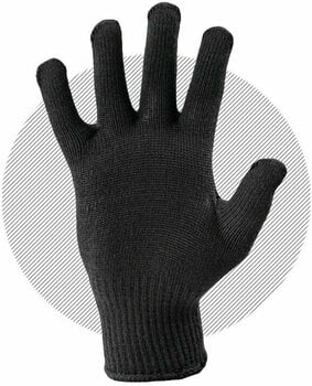 Cyklistické rukavice Sealskinz Solo Merino Glove Black Iba jedna veľkosť Cyklistické rukavice - 5