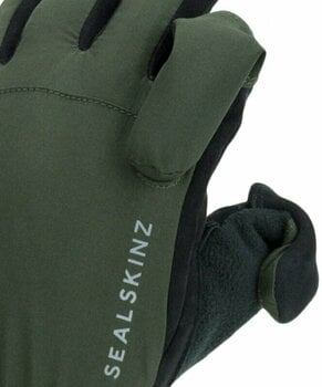 Kesztyű kerékpározáshoz Sealskinz Waterproof All Weather Sporting Glove Olive Green/Black S Kesztyű kerékpározáshoz - 7
