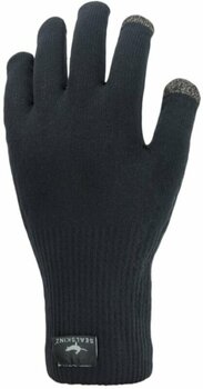 Cyklistické rukavice Sealskinz Waterproof All Weather Ultra Grip Knitted Glove Black XL Cyklistické rukavice - 2