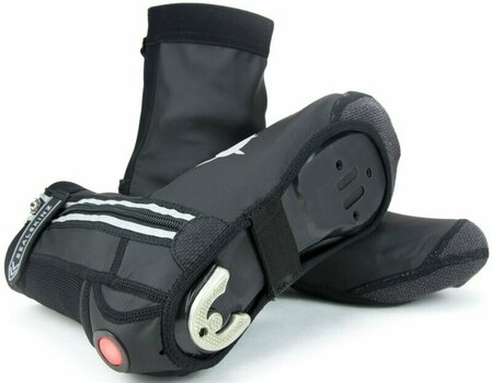 Copriscarpe da ciclismo Sealskinz All Weather LED Open Sole Cycle Overshoe Black XL Open Sole Copriscarpe da ciclismo - 2
