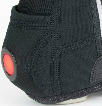 Cycling Shoe Covers Sealskinz All Weather LED Cycle Overshoe Black M Cycling Shoe Covers - 3