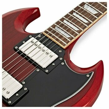 Elektromos gitár Epiphone SG Standard '61 Maestro Vibrola Vintage Cherry - 5