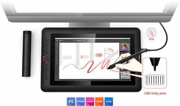 Tableta gráfica XPPen Artist 12 Pro Tableta gráfica - 4