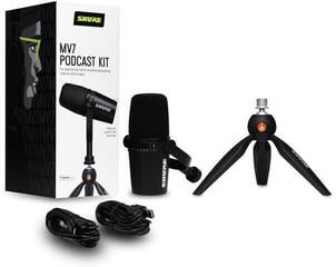 USB mikrofon  Shure S MV7-K-BNDL USB mikrofon  - 3