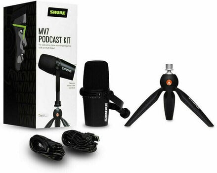 Microphone USB Shure S MV7-K-BNDL - 4