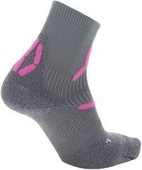 Socken UYN Trekking 2 inch Mid Grey/Pink 35-36 Socken - 1