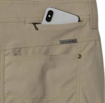 Pantaloni Royal Robbins Bug Barrier Active Traveler Zip n' Go Khaki 32/32 Pantaloni - 4