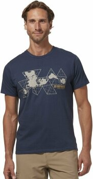 T-shirt outdoor Royal Robbins Unfold the Map Navy S T-shirt - 2