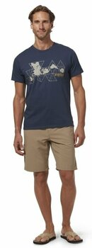 T-shirt outdoor Royal Robbins Unfold the Map Navy S T-shirt - 3