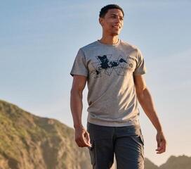 Outdoor T-Shirt Royal Robbins Unfold the Map Navy S T-Shirt - 3