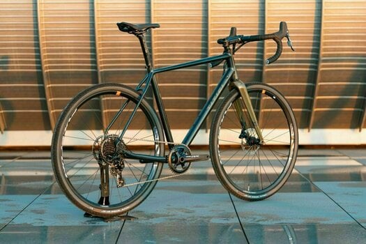 Bicicleta de gravilha/ciclocross Titici Aluminium Gravel Shimano GRX 2x11 Black/Olive Green L Shimano (Apenas desembalado) - 4