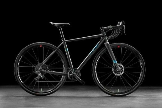 Gravel-/cyclocross-fiets Titici Aluminium Gravel Shimano GRX 2x11 Londra Gray/Italia Blue S Shimano - 2