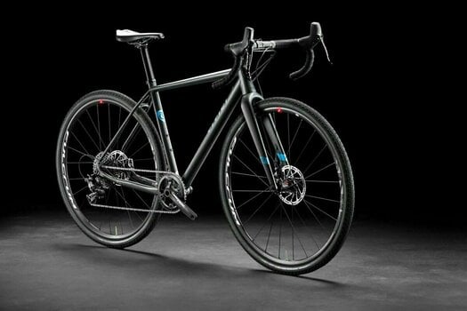 Gravel / Cyclocross-cykel Titici Aluminium Gravel Shimano GRX 2x11 Londra Gray/Italia Blue S Shimano - 3