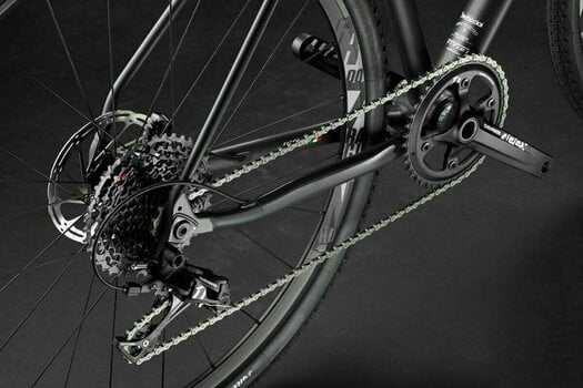 Gravel / Cyclocross Bike Titici Aluminium Gravel Shimano GRX 2x11 Londra Gray/Italia Blue S Shimano - 4