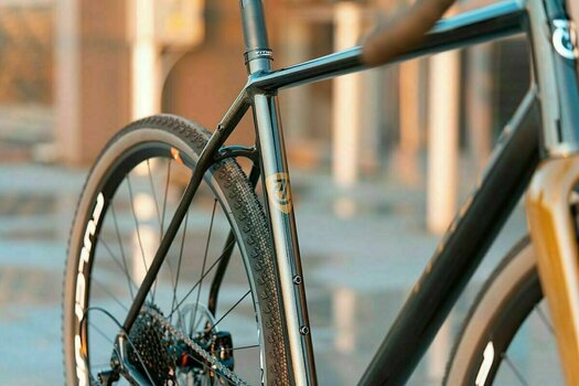Bicicleta de gravilha/ciclocross Titici Aluminium Gravel SRAM Force eTap AXS 2x11 Black/Olive Green XL Sram - 7