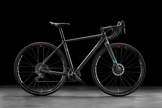 Bicicleta Gravel / Cyclocross Titici Aluminium Gravel Shimano GRX 2x11 Londra Gray/Italia Blue M Shimano (Resigilat) - 6