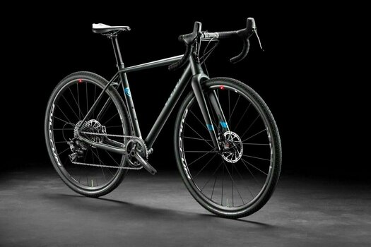Sora- / Cyclocross -pyörä Titici Aluminium Gravel Shimano GRX 2x11 Londra Gray/Italia Blue M Shimano (Äskettäin avattu) - 7