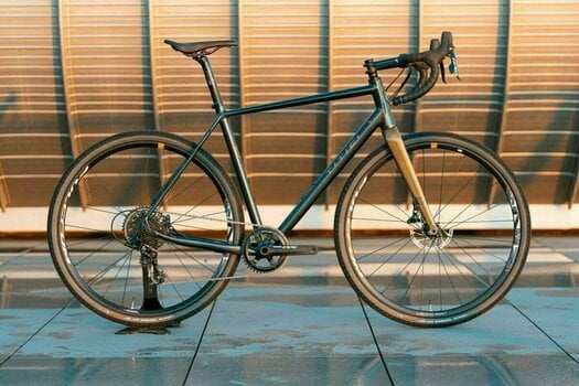 Bicicleta Gravel / Cyclocross Titici Aluminium Gravel SRAM Force eTap AXS 2x11 Black/Olive Green XL Sram - 2