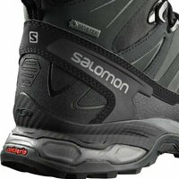 Salomon Mens Outdoor Shoes Ultra Trek GTX Black/Black/Magnet 44 2/3 - Muziker
