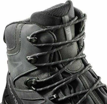 Mens Outdoor Shoes Salomon X Ultra Trek GTX Black/Black/Magnet 45 1/3 Mens Outdoor Shoes - 4