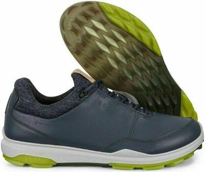 Golfsko til mænd Ecco Biom Hybrid 3 Mens Golf Shoes Ombre/Kiwi 42 - 6