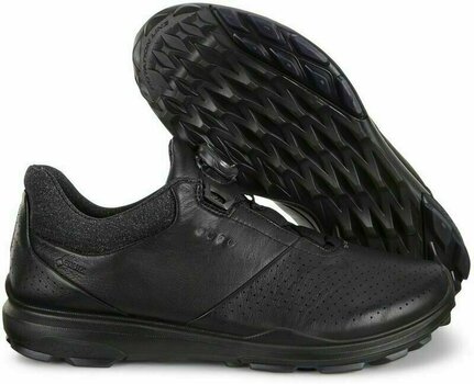 Heren golfschoenen Ecco Biom Hybrid 3 Mens Golf Shoes Black 46 - 6