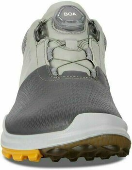 Férfi golfcipők Ecco Biom Hybrid 3 Mens Golf Shoes BOA Titanium/Concrete 44 - 3