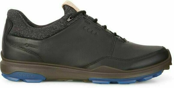 Heren golfschoenen Ecco Biom Hybrid 3 Mens Golf Shoes Black/Bermuda Blue 45 - 2