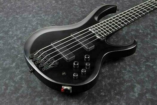 5-string Bassguitar Ibanez BTB625EX-BKF Black Flat - 4