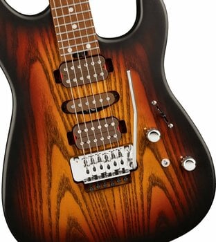 Guitarra elétrica Charvel Guthrie Govan Signature MJ San Dimas SD24 CM 3-Tone Sunburst - 4