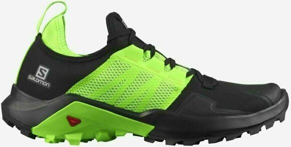 Pantofi de alergare pentru trail Salomon Madcross Black/Green Gecko/Quiet Shade 43 1/3 Pantofi de alergare pentru trail - 2