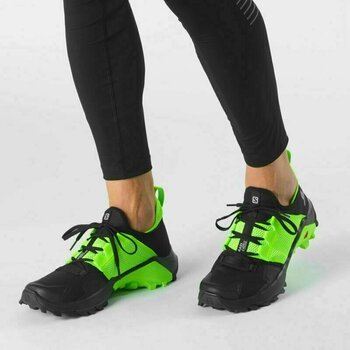 Pantofi de alergare pentru trail Salomon Madcross Black/Green Gecko/Quiet Shade 43 1/3 Pantofi de alergare pentru trail - 6