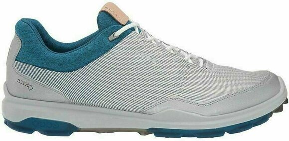 Pánske golfové topánky Ecco Biom Hybrid 3 Mens Golf Shoes White/Olympian Blue 42 - 2