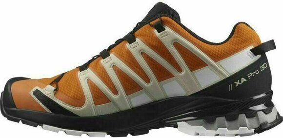 Pantofi de alergare pentru trail Salomon XA Pro 3D V8 GTX Marmalade/Rainy Day/White 44 Pantofi de alergare pentru trail - 4