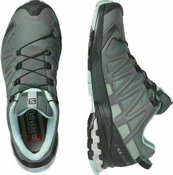 Pantofi de alergare pentru trail
 Salomon XA Pro 3D V8 GTX W Green/Green Gables 38 Pantofi de alergare pentru trail - 6