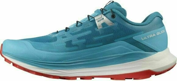 Trail running shoes Salomon Ultra Glide Crystal Teal/Barrier Reef/Goji Berry 44 Trail running shoes - 4