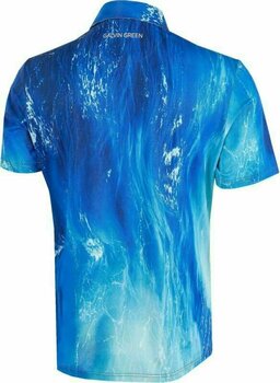 Tricou polo Galvin Green Manfred Ventil8+ White/Navy XL Tricou polo - 2