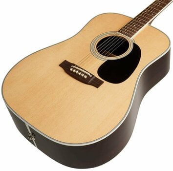 elektroakustisk gitarr Takamine EF360GF Natural - 3