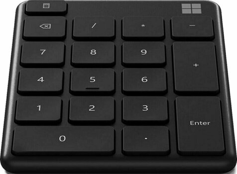 Computer Keyboard Microsoft Bluetooth Number Pad Wireless Black - 5