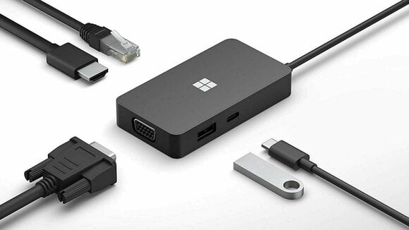 USB-keskitin Microsoft USB-C Travel Hub - 5