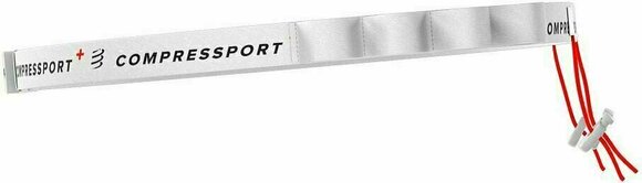 Hardloophoes Compressport Race Belt White UNI Hardloophoes - 3