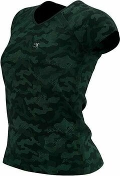 Tricou cu mânecă scurtă pentru alergare
 Compressport Training T-Shirt Camo Premium Silver Pine S Tricou cu mânecă scurtă pentru alergare - 8