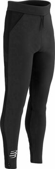 Hardloopbroek/legging Compressport Hybrid Seamless Hurricane Pants Black S Hardloopbroek/legging - 2