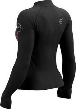Tricou cu mânecă lungă pentru alergare
 Compressport Winter Trail Postural LS Top W Black Tricou cu mânecă lungă pentru alergare - 6