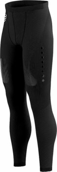 Running trousers/leggings Compressport Winter Trail Under Control Full Tights Black M Running trousers/leggings - 6