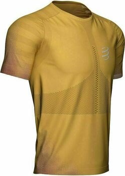 Koszulka do biegania z krótkim rękawem Compressport Racing T-Shirt Honey Gold XL Koszulka do biegania z krótkim rękawem - 2