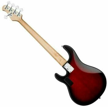 5-strängad basgitarr Sterling by MusicMan S.U.B. RAY5 Red Ruby Burst Satin - 3