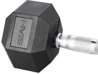Hantla do jednej ręki HMS Hexagonal 16 kg Black Hantla do jednej ręki - 2